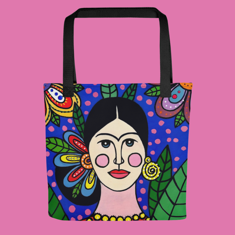 „Blooming Frida“ Tote Bag FRIDA BLOOM